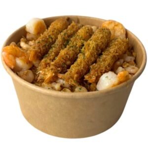 Riz crousty crevettes